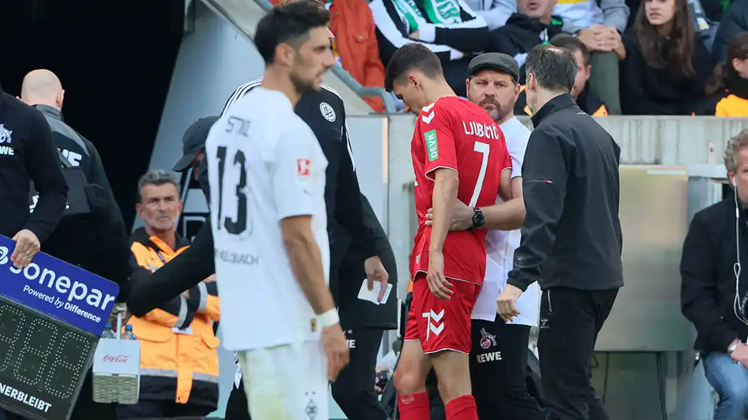 Dejan Ljubicic hat sich gegen Gladbach womöglich schwerer verletzt. (Foto: IMAGO / Bucco)