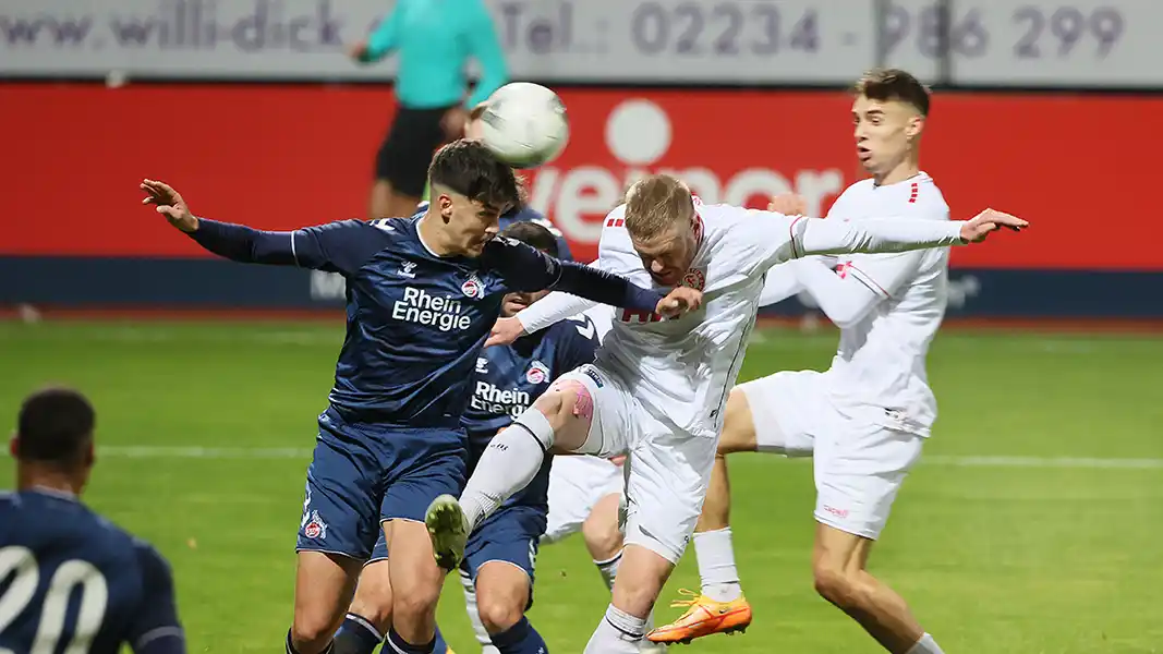 Die U21 des 1. FC Köln holt ein 2:2 bei Fortuna Köln. (Foto: Bucco)