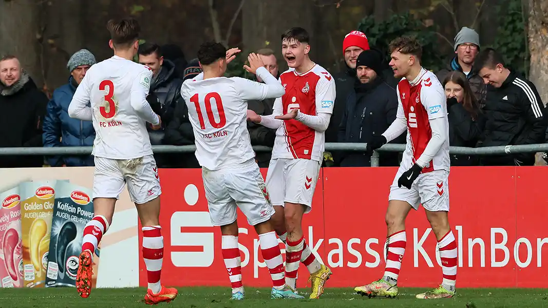 Dank Potocnik-Treffer: Die U19 des 1. FC Köln steht im Halbfinale des DFB-Pokals. (Foto: Bucco)