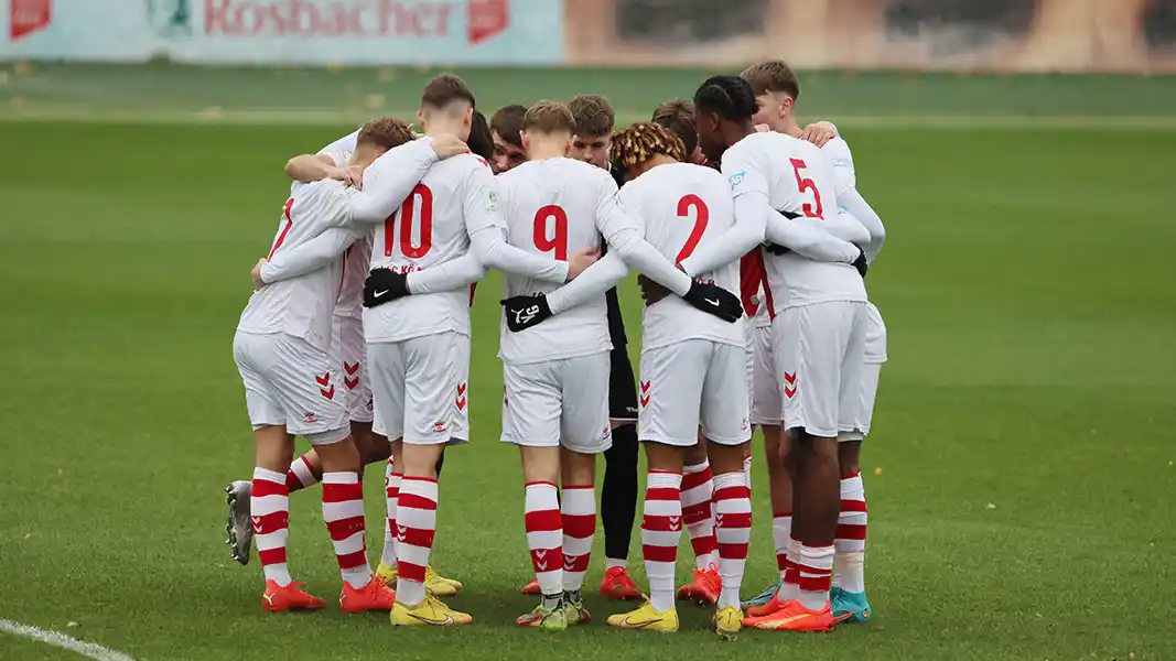 Liveticker: Zieht die FC-U19 gegen Holstein Kiel ins Pokal-Halbfinale ein?