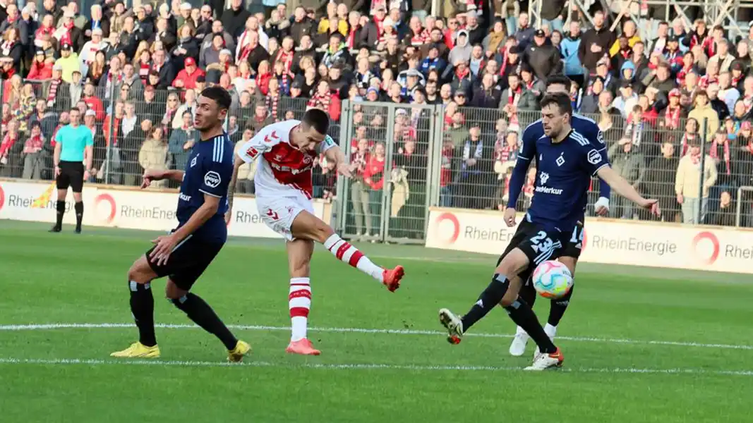 Denis Huseinbasic hat gegen den Hamburger SV doppelt getroffen. (Foto: Bucco)