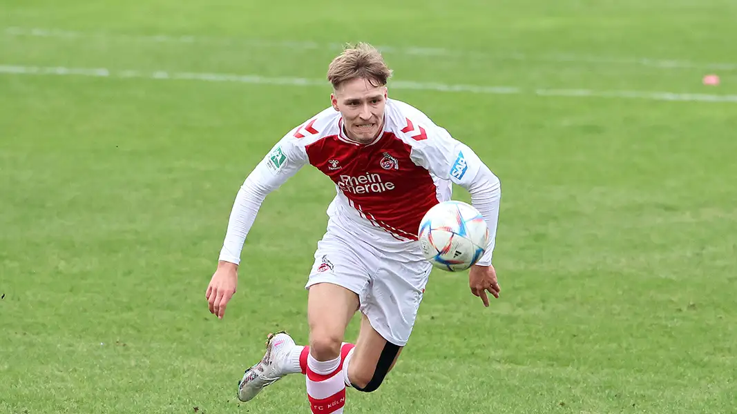 Maximilian Schmid ist der mit der U21 nicht über ein 0:0 in Düsseldorf hinaus gekommen. (Foto: Bucco)