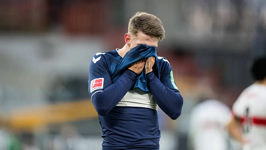 Jan Thielmann hat sich gegen den VfB Stuttgart erneut verletzt. (Foto: IMAGO / Beautiful Sports)
