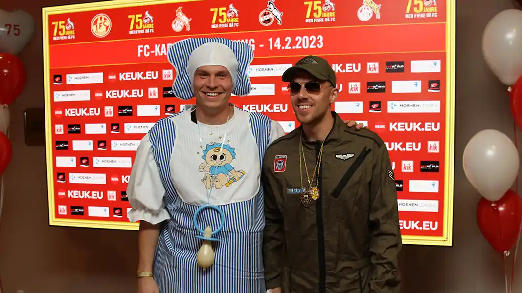 Matthias Köbbing und Marvin Schwäbe. (Foto: GEISSBLOG)