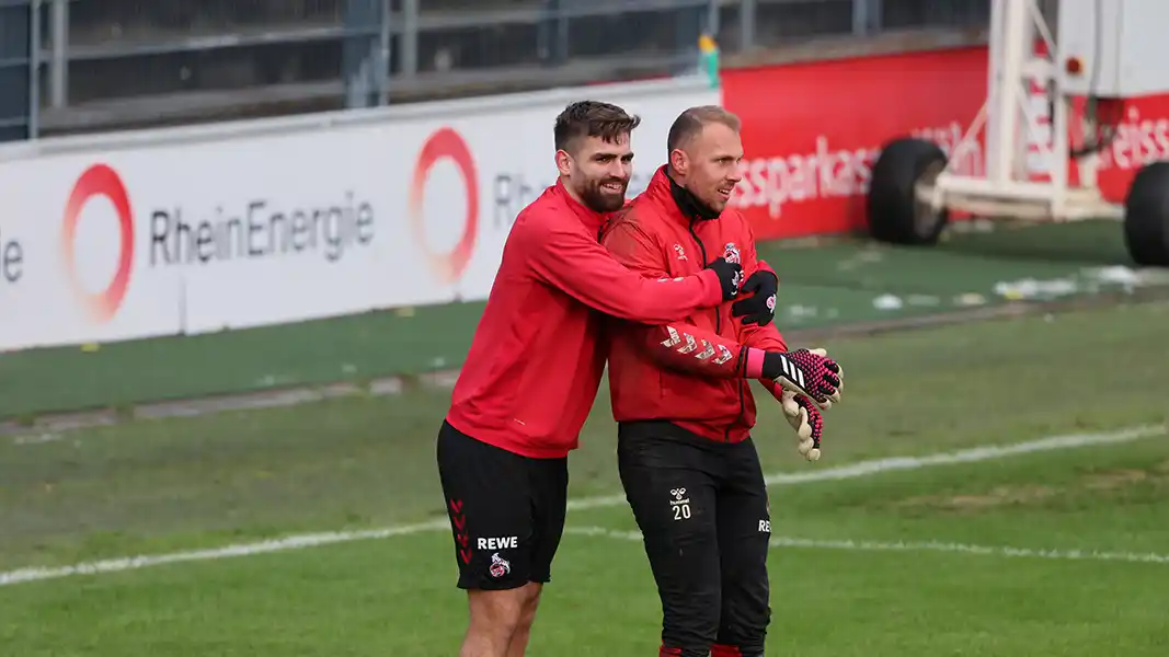Sollen gemeinsam dafür sorgen, dass der FC weiterhin defensiv stabil steht: Nikola Soldo (l.) und Marvin Schwäbe. (Foto: Bucco)