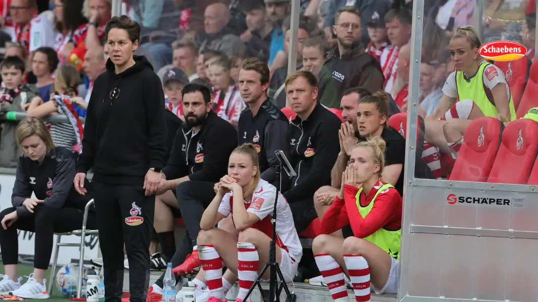 Nach der Last-Minute-Pleite gegen Meppen: Schockstarre bei den FC-Frauen. (Foto: Bucco)