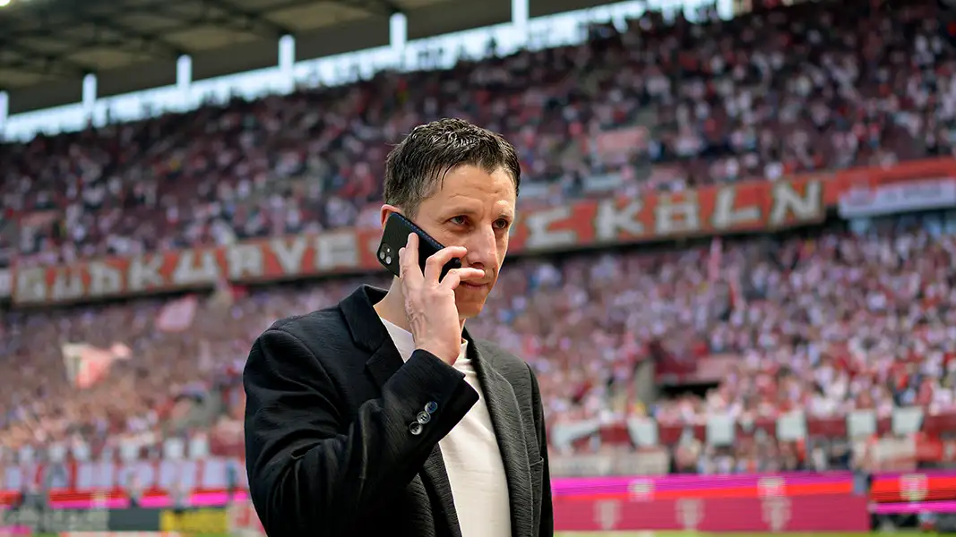 Auf Sport-Geschäftsführer Christian Keller wartet dieser Tage viel Arbeit beim 1. FC Köln. (Foto: IMAGO / Simon)