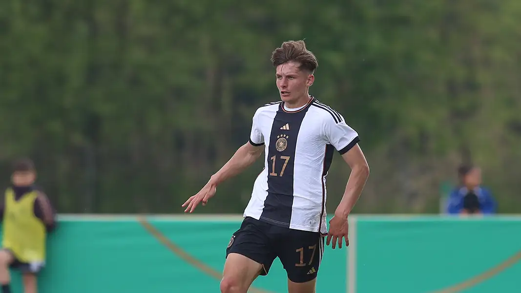 Matti Wagner hat sein Debüt für die U18-Nationalmannschaft gegeben. (Foto: IMAGO / Huebner)