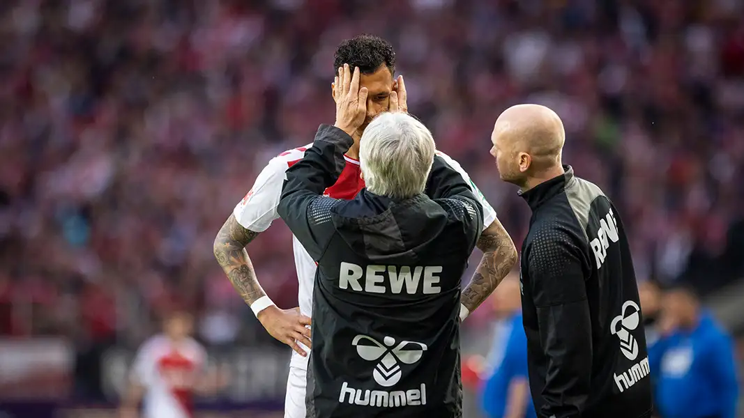 Davie Selke musste gegen die Hertha nach seinem Tor vom Feld. (Foto: IMAGO / Müller)