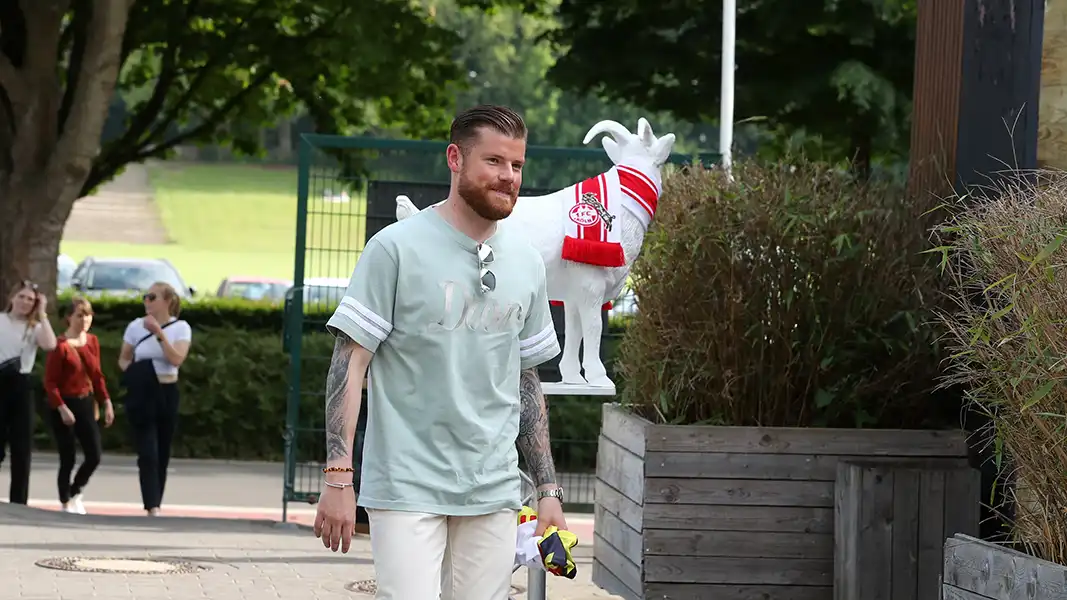 Timo Horn kommt im Playa an. (Foto: Bucco)