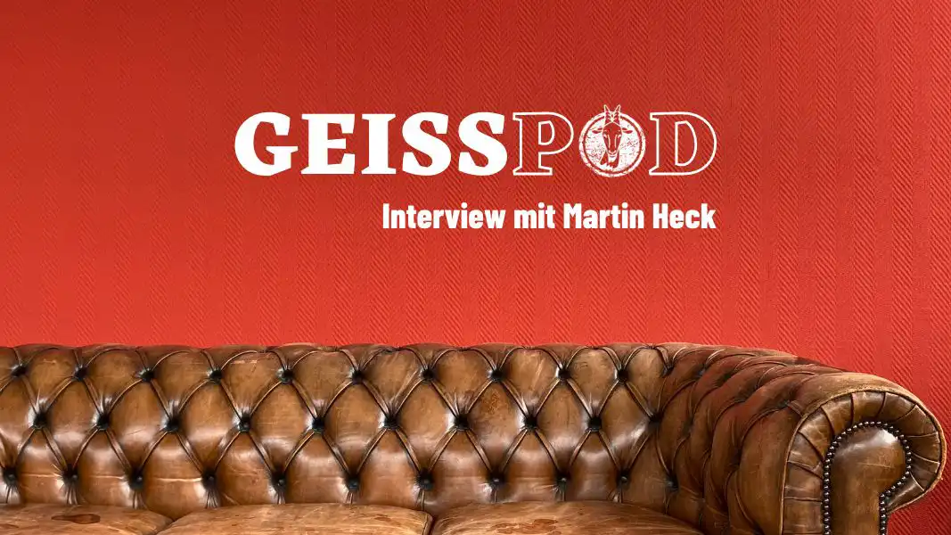 Martin Heck im GEISSPOD-Interview. (Foto: GEISSBLOG)