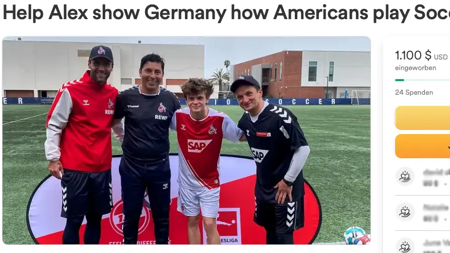 Für den Traum beim 1. FC Köln: US-Talent verkauft Pokemon-Karten