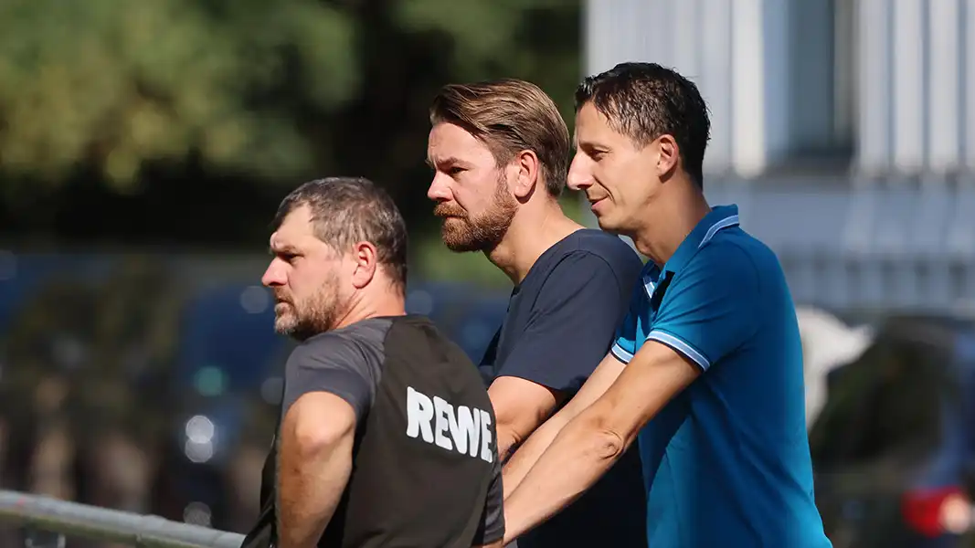 Steffen Baumgart, Thomas Kessler und Christian Keller müssen den Kader für die nächste Saison basteln. (Foto: Bucco)