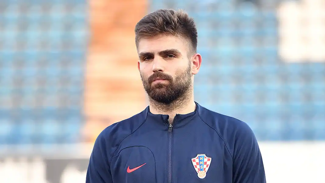 Nikola Soldo ist mit Kroatien bei der U21-EM ausgeschieden. (Foto: IMAGO / Pixsell)