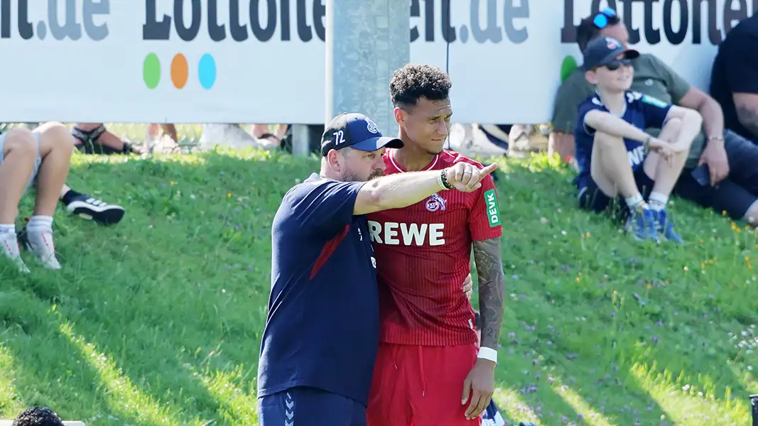 Steffen Baumgart und Davie Selke wollen nächste Saison offensiv erfolgreich sein. (Foto: Bucco)