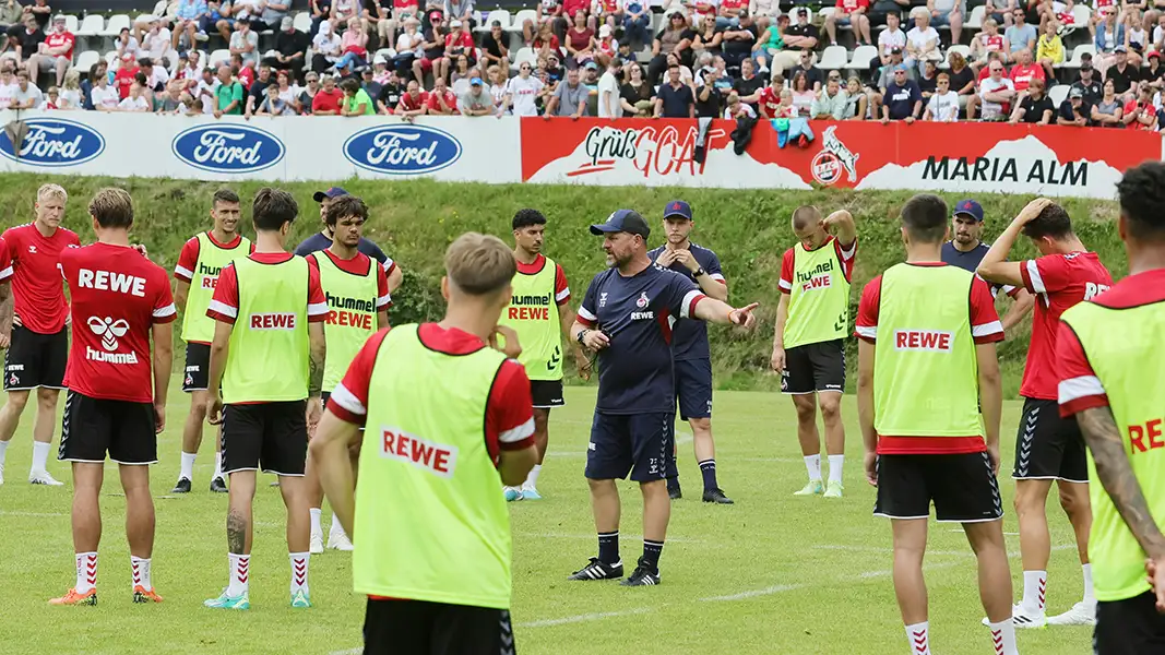 Der 1. FC Köln hat am Donnerstag sein letztes Training in Maria Alm absolviert. (Foto: Bucco)
