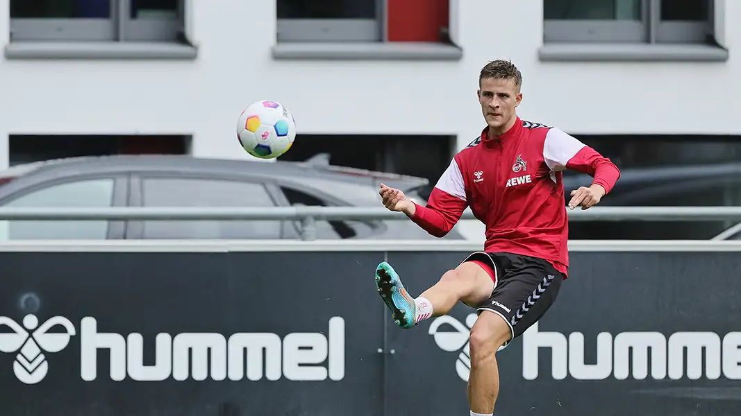Rasmus Carstensen fühlt sich beim 1. FC Köln wohl. (Foto: Bucco)