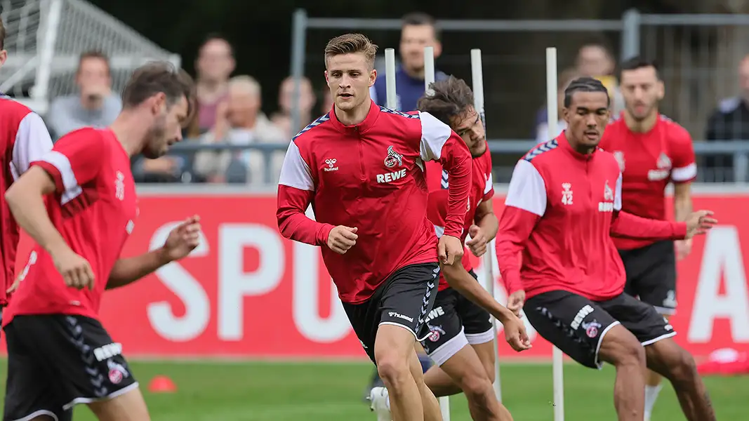 Rasmus Carstensen geht in seine erste volle Trainingswoche beim 1. FC Köln. (Foto: Bucco)