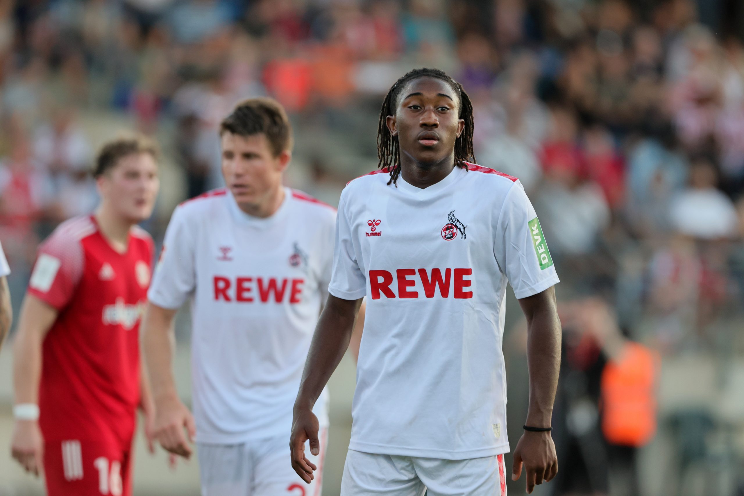 Joao Pinto spielt in Bergisch Gladbach erstmals für die Profis des 1. FC Köln. (Foto: Bucco)