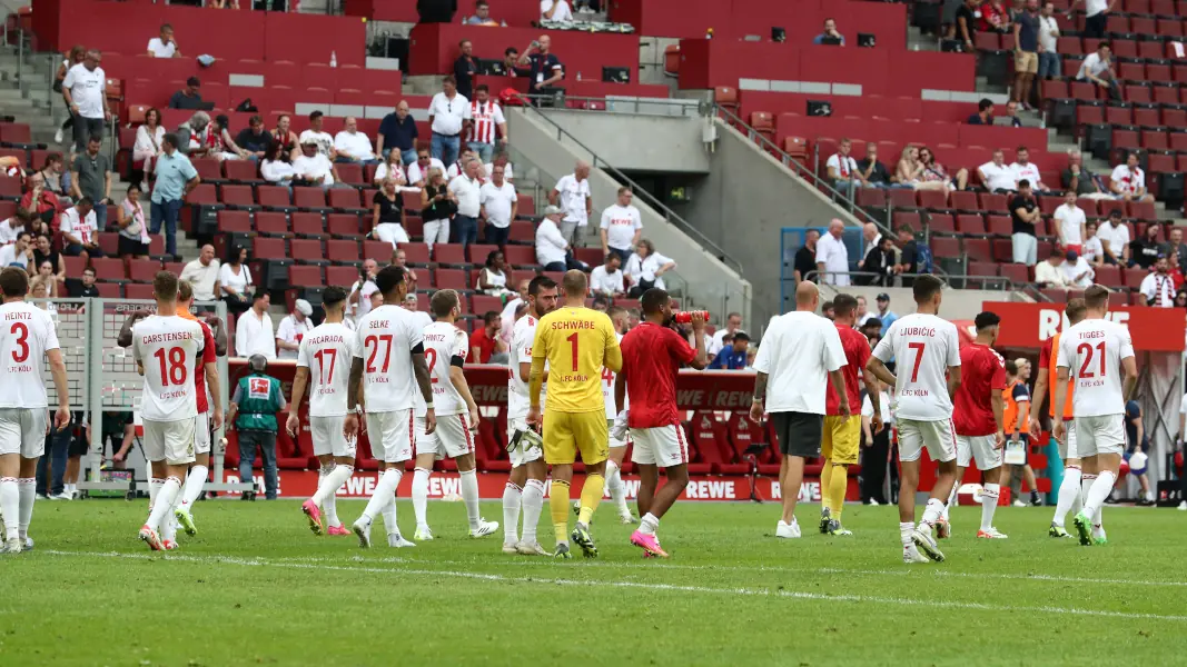 Die Profis des 1. FC Köln warten noch auf den ersten Saisonsieg. (Foto: Bucco)