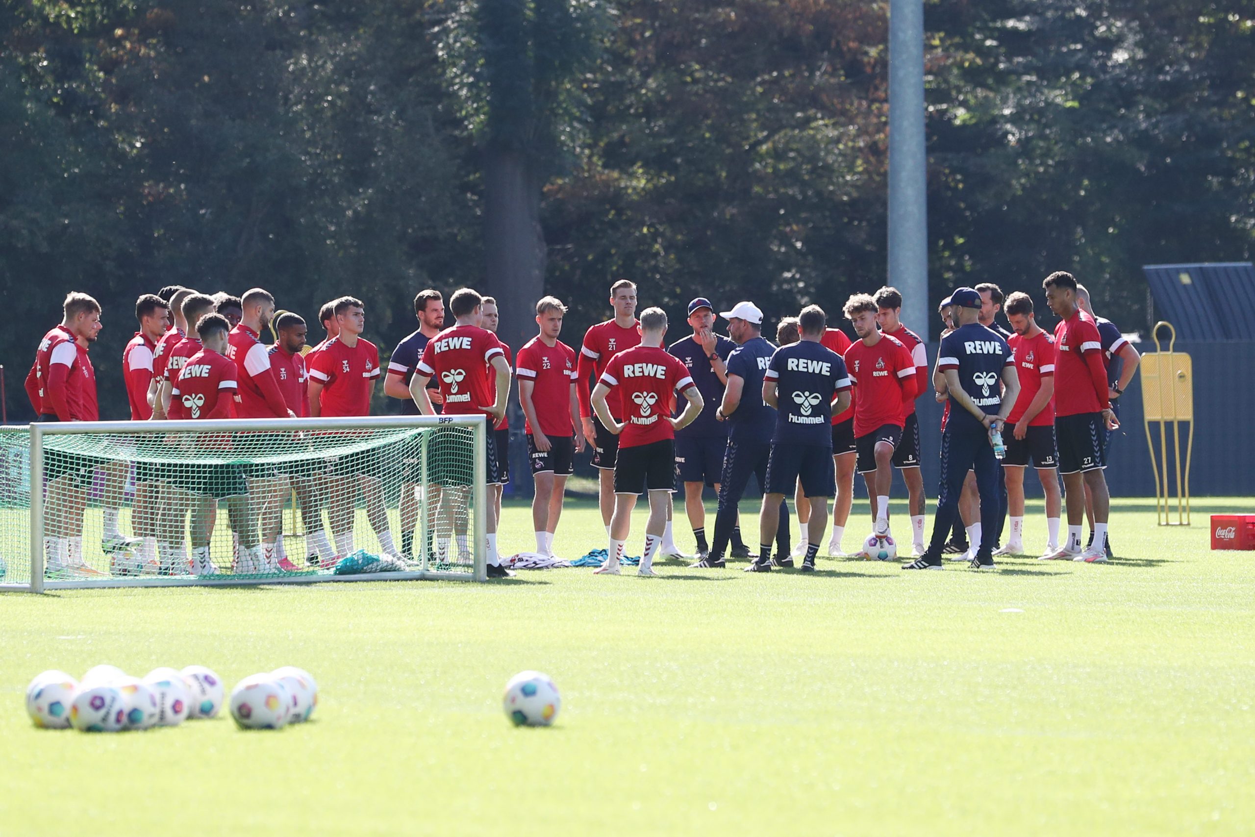 Der 1. FC Köln startete am Dienstagvormittag in die Vorbereitung auf Stuttgart. (Foto: Bucco)