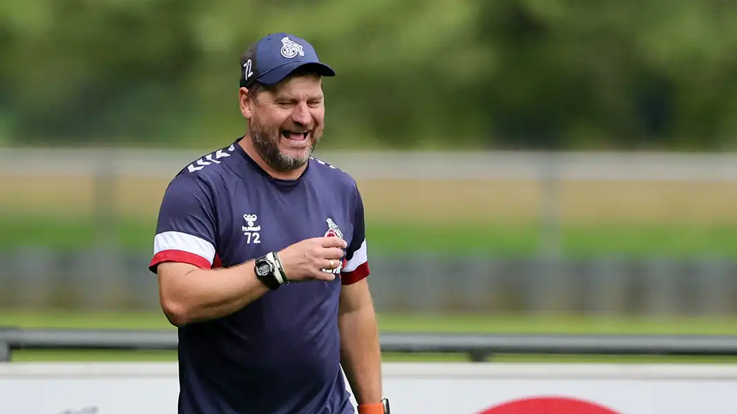 Steffen Baumgart hat gut lachen. (Foto: Bucco)