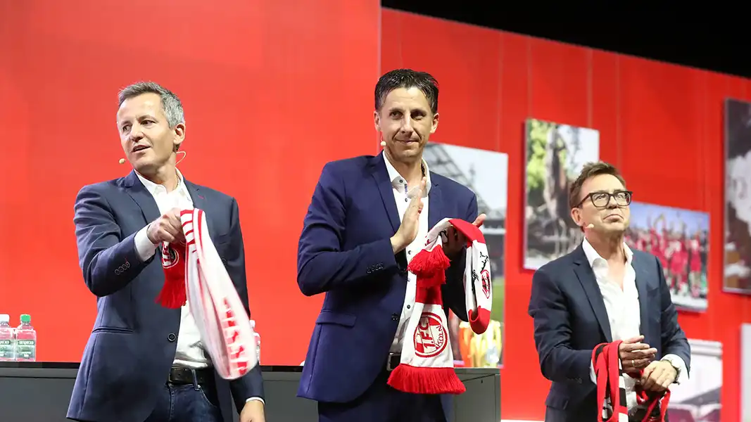 Philipp Türoff, Christian Keller und Markus Rejek: die drei Geschäftsführer des 1. FC Köln. (Foto: Bucco)