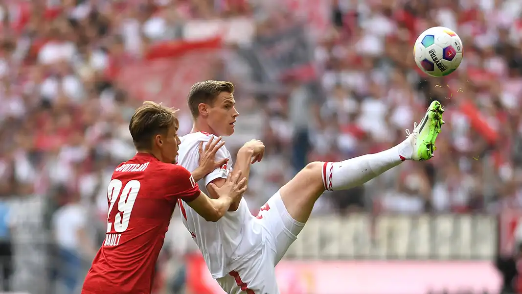 Steffen Tigges im Spiel gegen Stuttgart. (Foto: IMAGO / Treese)