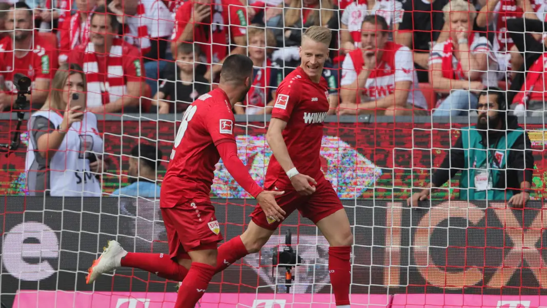 Chris Führich siegte am vergangenen Wochenende mit dem VfB Stuttgart in Köln. (Foto: Bucco)