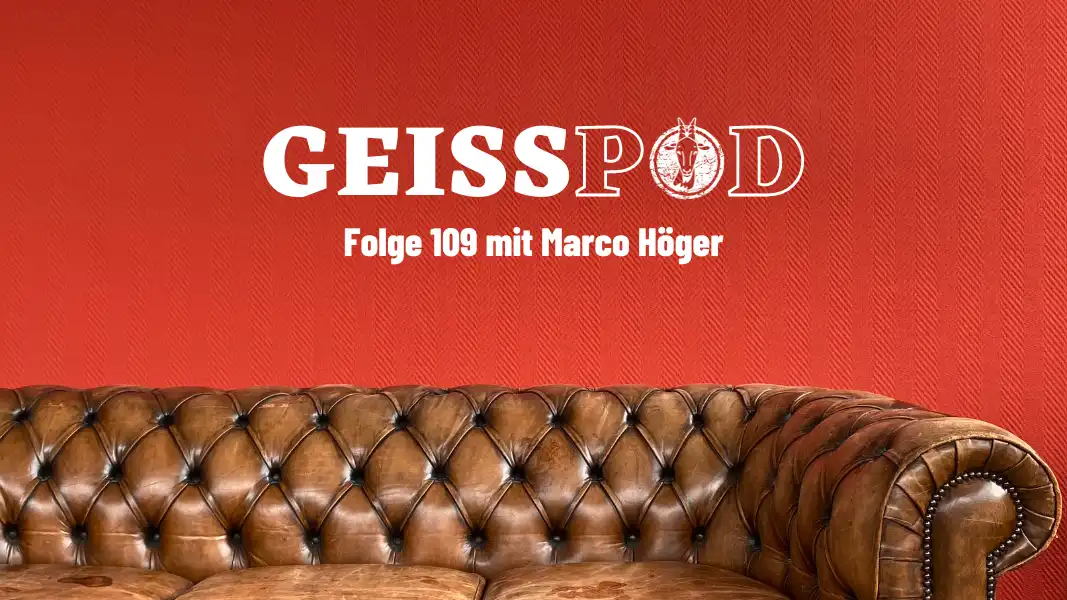Marco Höger zu Gast beim GEISSPOD. (Foto: GEISSBLOG)