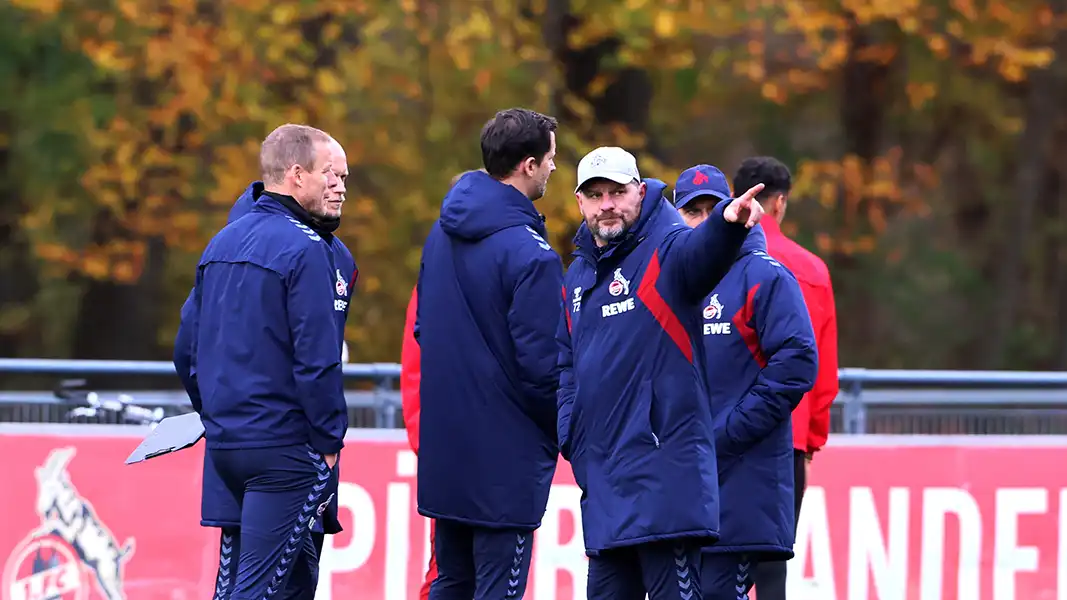 Steffen Baumgart und sein Trainerteam müssen liefern. (Foto: Bucco)