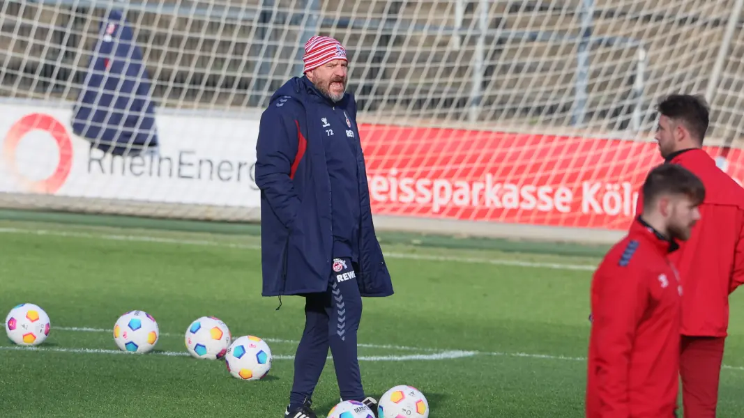 Steffen Baumgart während der Mainz-Vorbereitung. (Foto: Bucco)