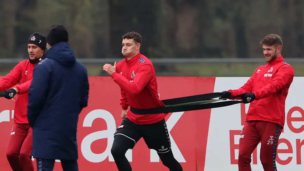 Eric Martel und Jan Thielmann im Training. (Foto: Bucco)