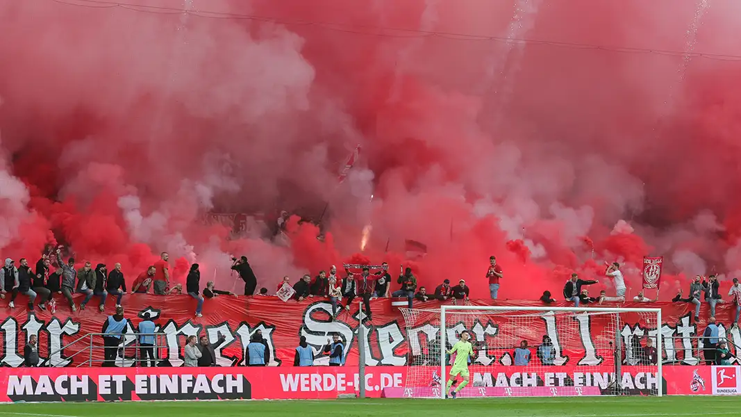 Wegen Pyrotechnik: Der 1. FC Köln vom DFB mit einer hohen Geldstrafe belegt. (Foto: Bucco)