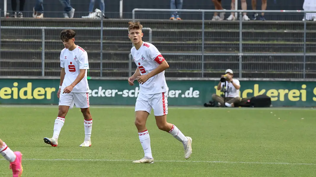 Kapitän Jonathan Friemel trifft mit der U17 des 1. FC Köln am Samstag auf Schalke 04. (Foto: GEISSBLOG)
