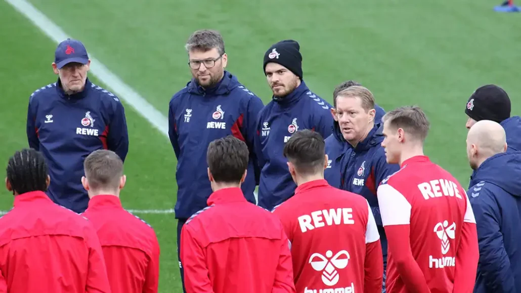 Die erste Trainingseinheit von Timo Schultz beim 1. FC Köln. (Foto: GEISSBLOG)