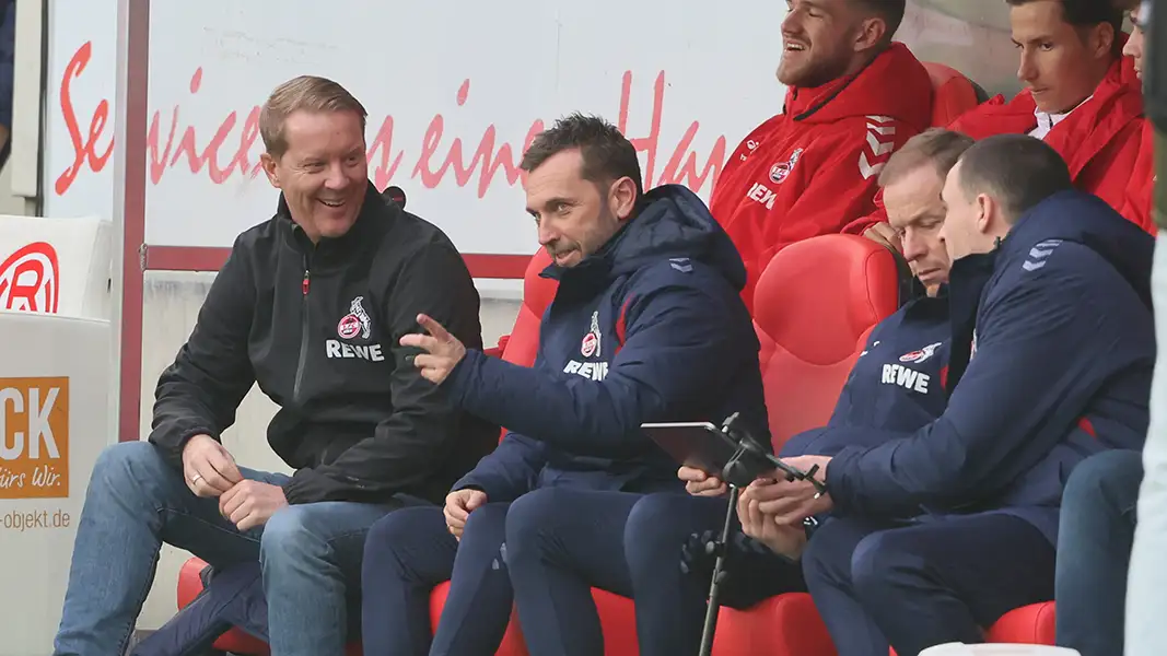 André Pawlak mit seinem neuen Chef-Trainer Timo Schultz. (Foto: Bucco)