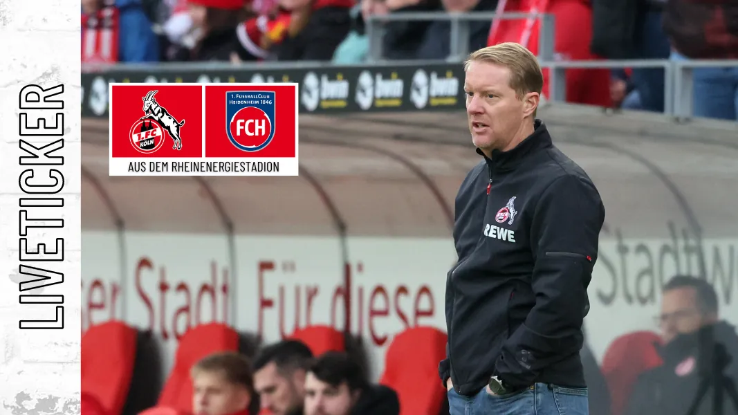 Timo Schultz will gegen Heidenheim direkt den ersten Sieg als FC-Trainer feiern. (Foto: Bucco)