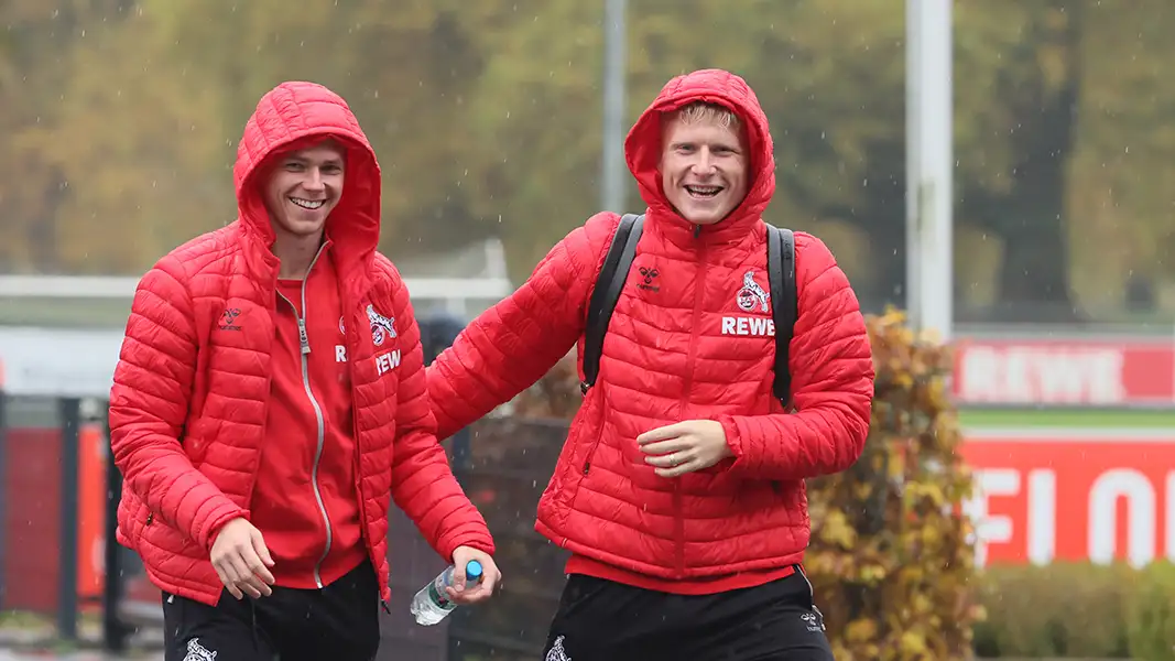 Spielten zusammen beim 1. FC Köln: Ondrej Duda und Kristian Pedersen. (Foto: Bucco)