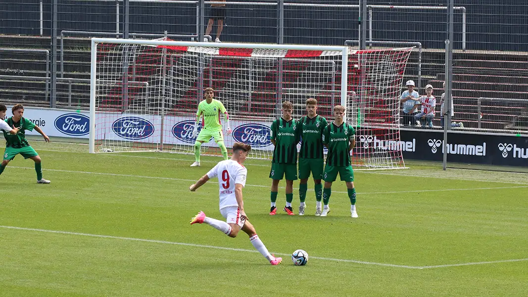 Im Hinspiel noch dabei, im Rückspiel wieder gesperrt: Jaka Potocnik gegen Gladbach. (Foto: GEISSBLOG)