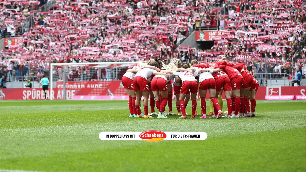 Im April 2023 spielten die Frauen des 1. FC Köln im RheinEnergieStadion gegen Eintracht Frankfurt. (Foto: IMAGO / Hartenfelser)