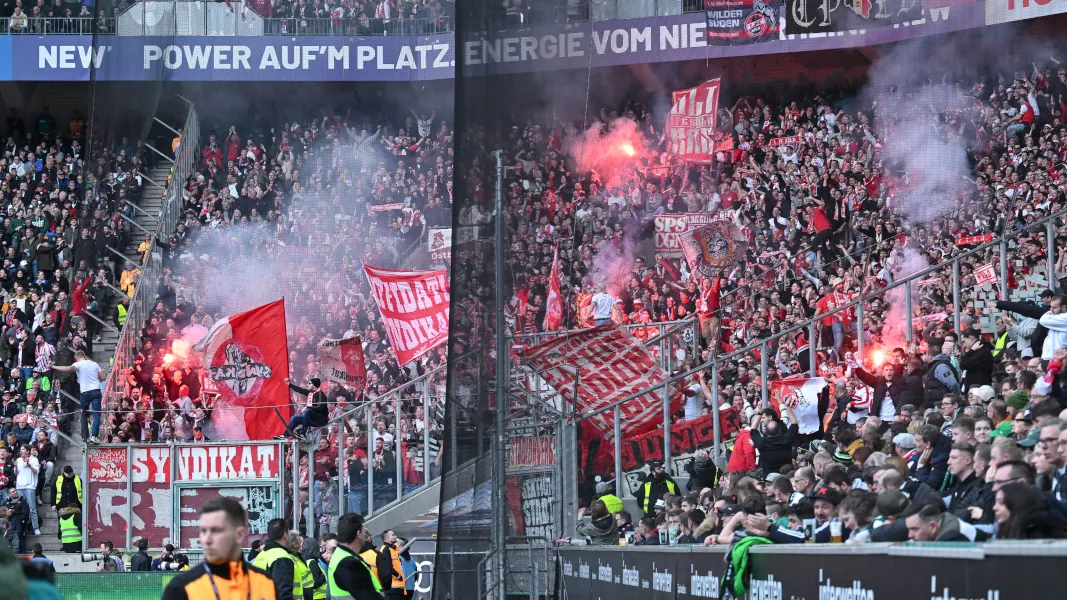 Gladbach verspottet FC-Motto – Fans nach Krawallen wieder frei