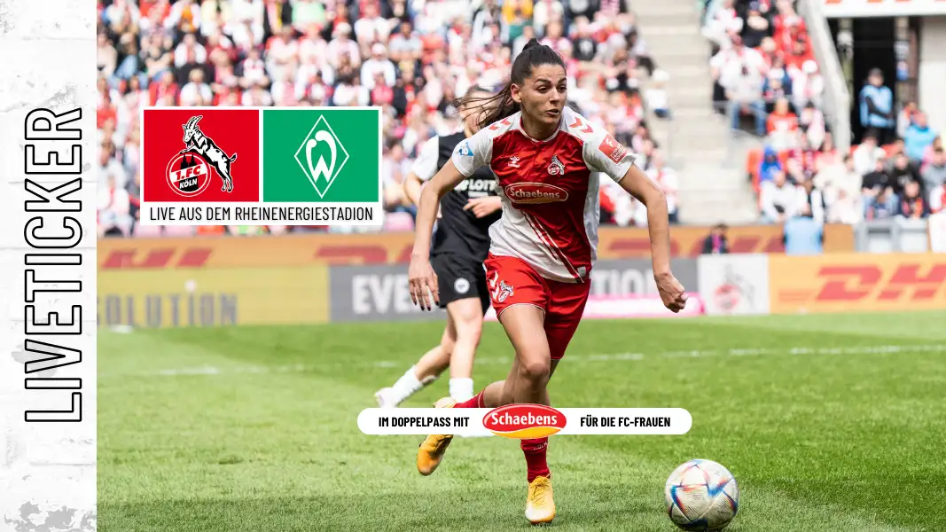 Manjou Wilde beim letzten Spiel der FC-Frauen im RheinEnergieStadion. (Foto: IMAGO / Nordphoto)