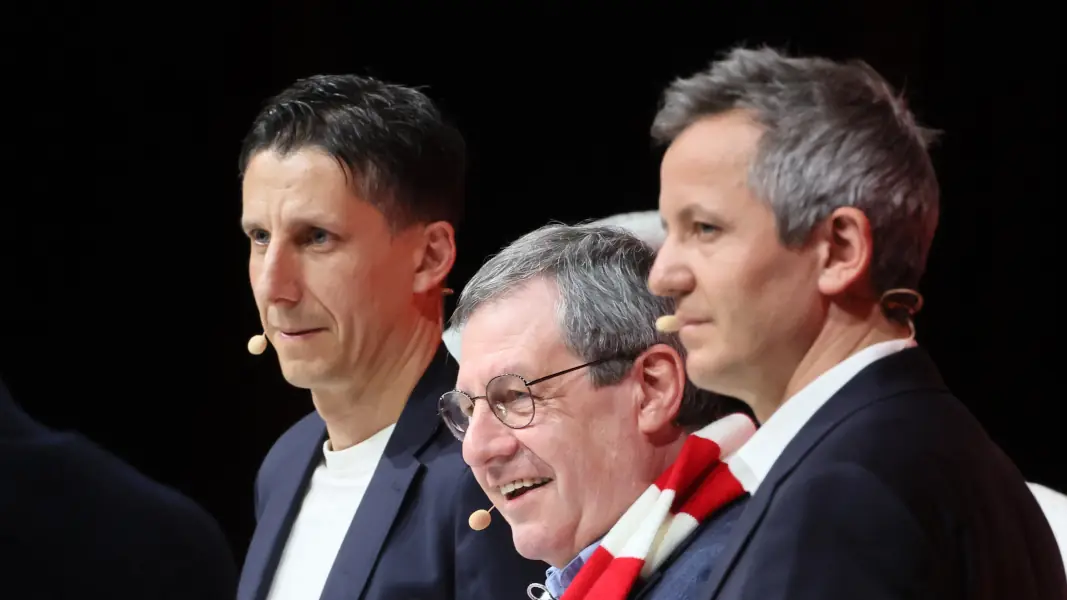 Präsident Werner Wolf mit den beiden Geschäftsführern Philipp Türoff und Christian Keller. (Foto: Bucco)