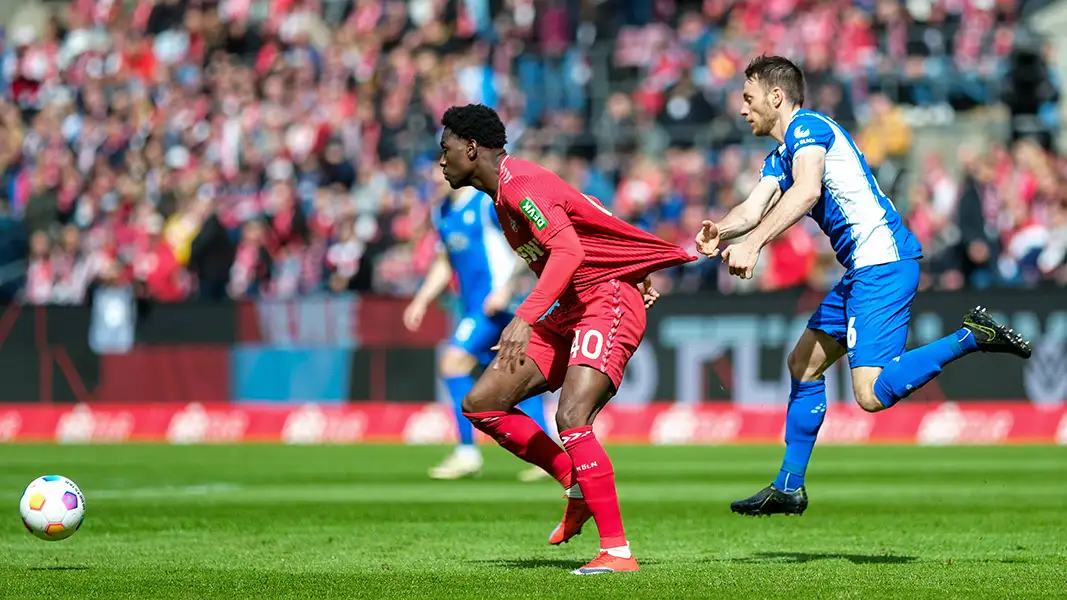 Faride Alidou musste gegen Darmstadt zur Pause raus. (Foto: IMAGO / Eibner)