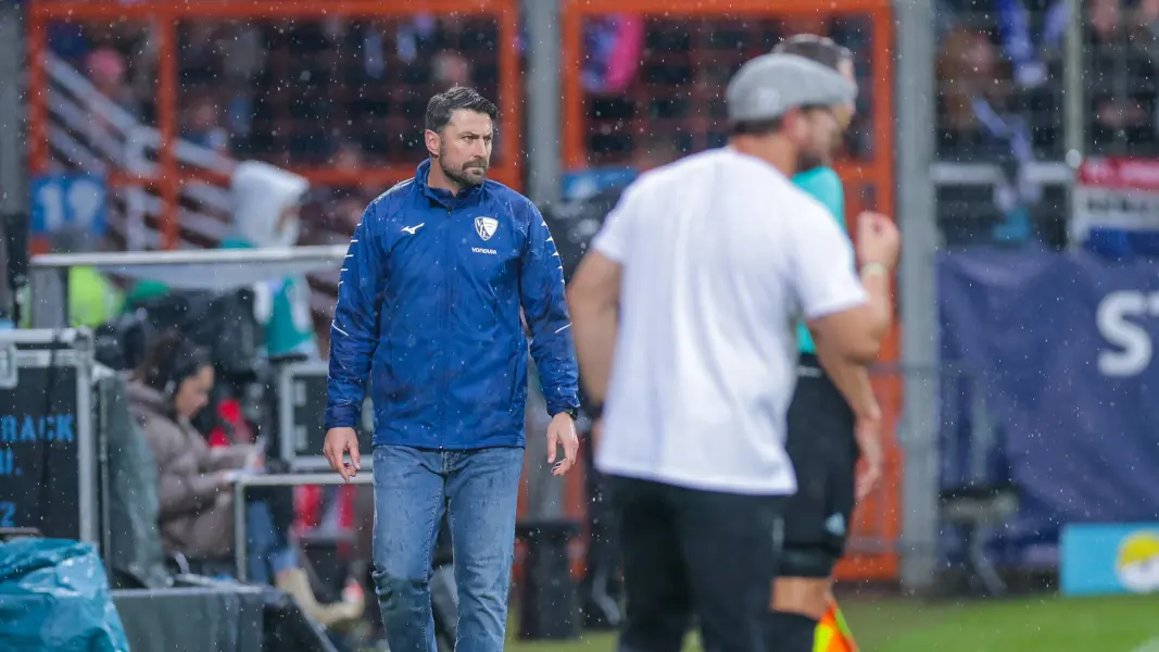 Heiko Butscher coachte den VfL Bochum im September 2022 als Interimstrainer gegen den 1. FC Köln. (Foto: IMAGO / RHR-Foto)