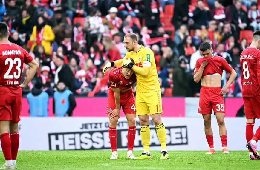 Pure Enttäuschung nach der 0:2-Niederlage gegen Darmstadt. (Foto: IMAGO / Kraft)