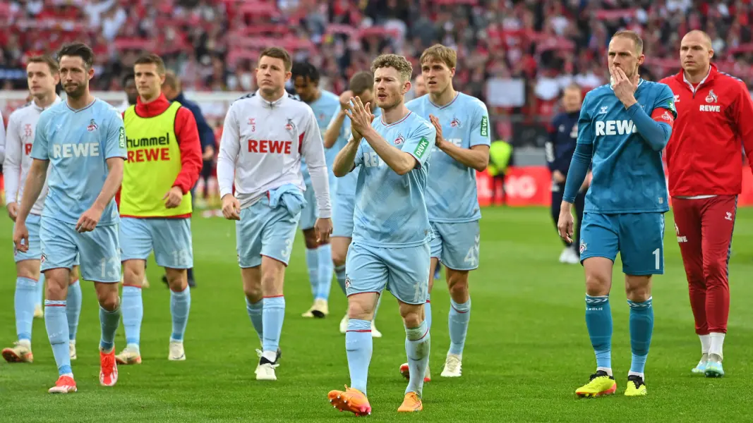 Der 1. FC Köln muss fünf Punkte aufholen. (Foto: IMAGO / Sven Simon)