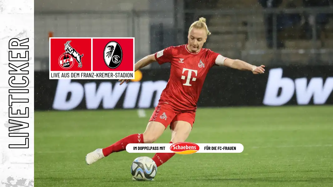 Anna Gerhardt am Ball: Die Profi-Frauen des 1. FC Köln empfangen den SC Freiburg. (Foto: Eichinger)