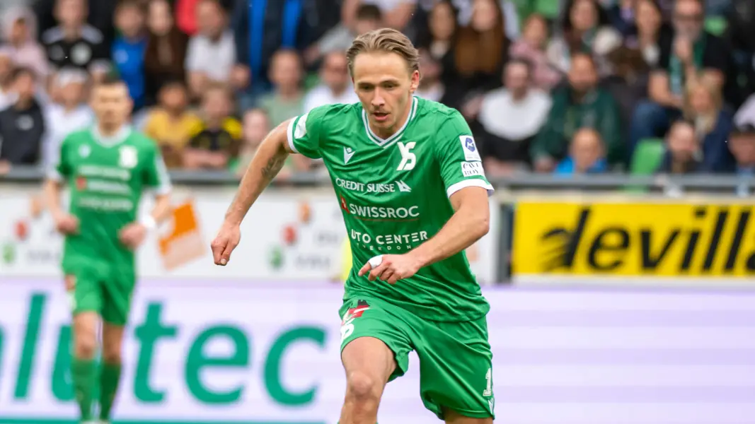 Mathias Olesen im Einsatz für seinen Leih-Club Yverdon Sport FC. (Foto: IMAGO / Mediafab.ch)